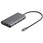 USB Type-C マルチ変換アダプタ HDMIまたはVGA出力対応 100W PD/30cmホストケーブル/SDカードリーダ USB-C接続マルチハブ