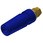Hirschmann Test & Measurement バナナプラグ 真鍮 青(972357702)