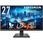 ワイド液晶ディスプレイ 27型/1920×1080/アナログRGB、HDMI/ブラック/スピーカー：あり/よりサステナブルなディスプレイへ/3辺フレームレス