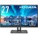 ワイド液晶ディスプレイ 27型/3840×2160/HDMI×1、DisplayPort×1、USB Type-C×1/ブラック/スピーカー：あり/4K対応で高精細でなめらかな映像美!