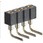 PCT製品 ピンヘッダー / FRR-40(T〇) ソケット(丸ピン)2.54mmピッチ ライトアングル(1列/2列) 接続側Φ0.47mmピン/接続側Φ0.76mmピントレイ対応可RoHS2対応品