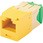 カテゴリ6 RJ45モジュラージャック UTP 28・30AWG TGタイプ 黄 CJT688TGYL