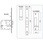 MIWA交換用パーツ MM用フロント板セット