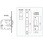 MIWA交換用パーツ LA対応受座