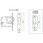 MIWA交換用パーツ HM対応受座