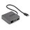 USB Type-Cマルチ変換アダプター/ USB-Cマルチハブ/4K HDMI または1080p VGA/USB-A&USB-Cポート(10Gbps)/ギガビット有線LAN/Thunderbolt 3対応