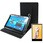 AIWA JA2-TBA1001 10.36インチ 回転スタンド機能 タブレットケースと 指紋光沢 保護フィルム セット