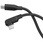柔らかいシリコンケーブル USB-C & ライトニング 充電ケーブル タイプC(Type-C) (1m， L字， ブラック)