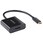ディスプレイ変換アダプタ USB Type-C - HDMI ブラック