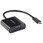 ディスプレイ変換アダプタ USB Type-C - VGA ブラック
