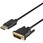 DP-DVI 変換ケーブル 2m ブラック