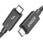 Anker USB-C & USB-C Thunderbolt 3 ケーブル 0.7m