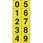 数字ステッカー