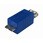 USB3.0変換アダプタ [ microB(オス) - A(メス) ] データ転送/充電対応