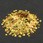 ホログラムグリッター星5mm ゴールド