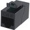 RJ45モジュール JJ/C6/UTP/キーストン型/黒