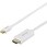 miniDP-HDMI 変換ケーブル 3m ホワイト