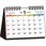 【T7】 2026年 シンプル卓上カレンダー[カラー/B6ヨコ]