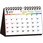 【T12】 2026年 シンプル卓上カレンダー[カラー/A5ヨコ]