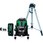 レーザーロボ LEXIA グリーン 受光器・三脚セット