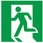 LED誘導灯用表示板【本体別売】