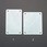 100x125x 1.6mm スチールプレート(ユニクロメッキ/ネジ穴付
