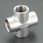 Rc 1/4"  クロス継手(ステンレス製)