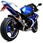 RP1-GP スリップオン カーボンファイバースリーブ Suzuki GSX-R 1000 07-08 2007 - 2008