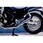 デュアルマフラー Legend クロム Yamaha FZX 750 PHASER (87-)