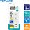 延長コード USB付き電源タップ USB TypeA+Cポート 抗菌仕様 2個口タップ ケーブル