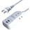 USBポート付AC充電器タップ 2.4A IC USB2P AC3P