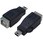 変換プラグ USB B(メス)→miniUSB(オス)