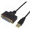 変換ケーブル USB to パラレル25ピン(1.0m)