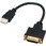 DVI-D(メス)-HDMI(オス)変換ケーブル 15CM
