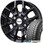 【キャラバンNV350】 スタッドレスタイヤ GOODYEAR(グッドイヤー) ICE NAVI CARGO 195/80R15 107/105L LT + アルミホイール4本set