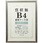 賞状額B4兼用マット付