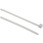 結束バンド 380mm x 7.6 mm 白 ナイロン 66 111-91210 T120R E -PA66V0-WH 1袋 100個入