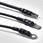 熱収縮チューブ 収縮前 6mm 収縮後 2mm 黒 1箱 15個入