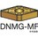 T-Max P 旋削用ネガチップ 1セット(10個入) DNMG150404MFシリーズ