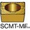 コロターン107 旋削用ポジチップ 1セット(10個入) SCMT09T304MFシリーズ