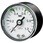G46-SR A/B - Pressure Gauge For Clean Regulator/With Limit Indicator