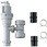 電気温水器用排水器具 手洗器・洗面器用