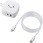 スマホ充電器 AC充電器 USB×1ポート タイプC×1ポート Type-C ケーブル付属 1.5m 20W 高速 iPhone