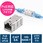 RJ-45用中継アダプタ