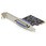 パラレル1ポート増設 PCI Expressインターフェースカード/SPP、ECP転送モード対応/パラレルポート搭載プリンター、スキャナー、プロッター対応