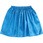 ソフトサテンフレアスカート M 青