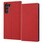 Galaxy S21 5G 耐衝撃 手帳 TETRA サイドマグネット/レッド