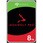 Seagate IronWolf Pro 3.5【データ復旧3年付】8TB HDD(CMR)メーカー5年保証 24時間稼働 PC、NAS用 RVセンサー付 ST8000NT001