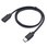 充電・通信対応 Type-C 延長ケーブル 0.5m