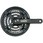 EFCTY501C888CLB クランクセット 48-38-28 G付 170mm ブラック